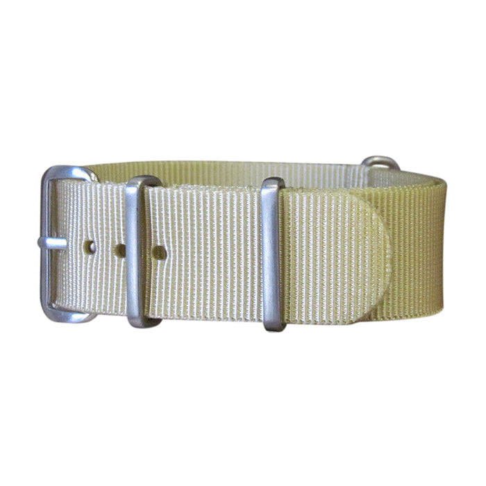Desert Dweller Ballistic Nylon Watch Strap w/ Brushed Hardware
