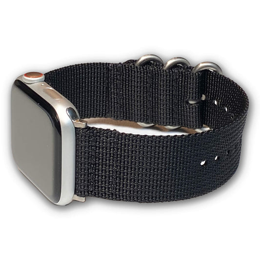Black-Ops Two Piece Ballistic Nylon Watch Band | Apple Watch
