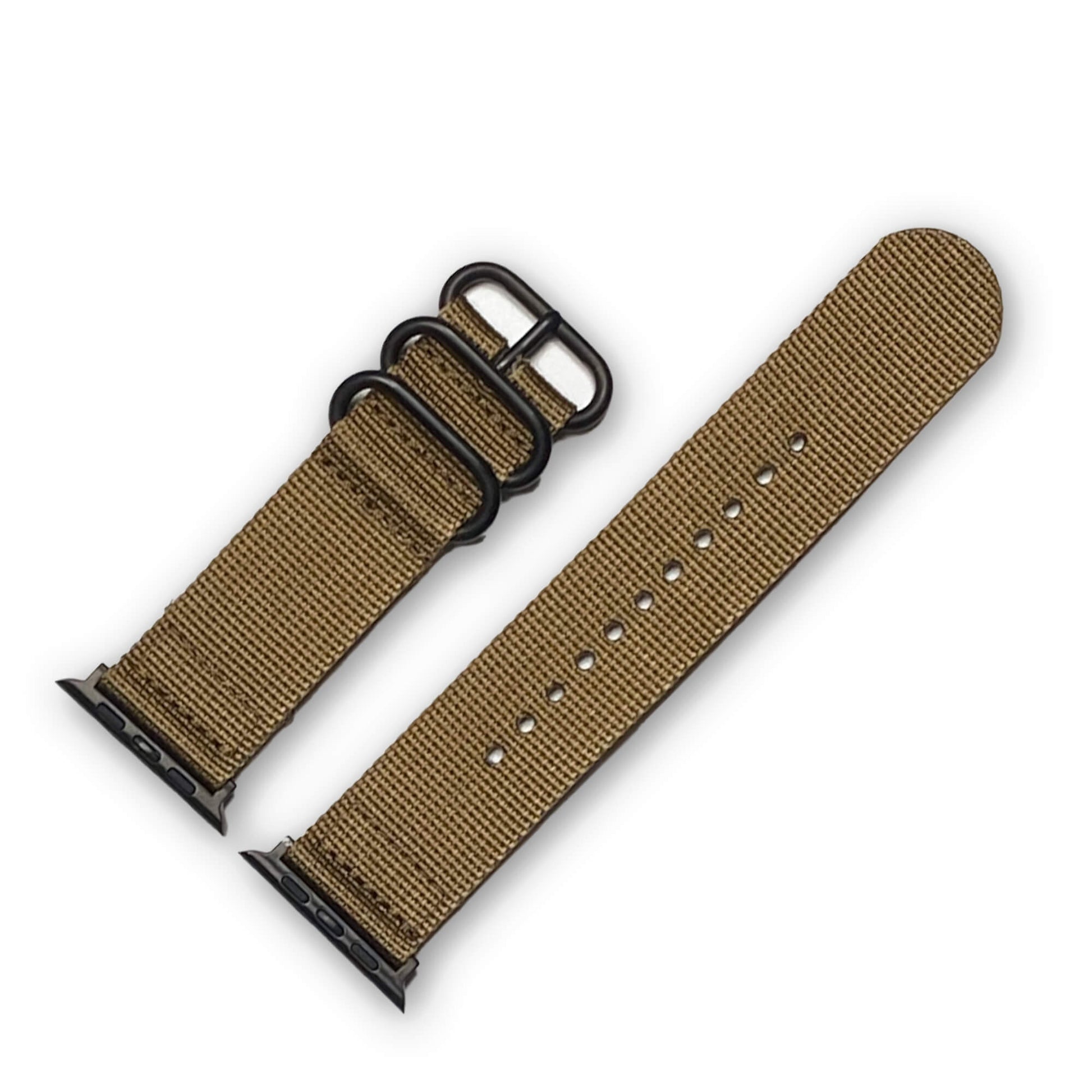 Cadet Two Piece Ballistic Nylon Watch Band | Compatible with Apple Watch | PVD Hardware