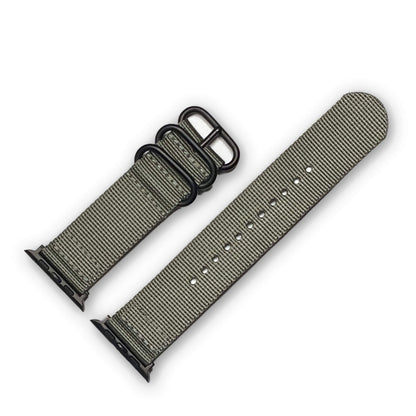 Destroyer Two Piece Ballistic Nylon Watch Band | Compatible with Apple Watch | PVD Hardware