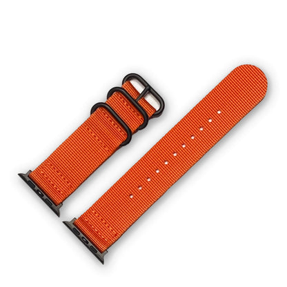 Inmate Two Piece Ballistic Nylon Watch Band | Compatible with Apple Watch | PVD Hardware