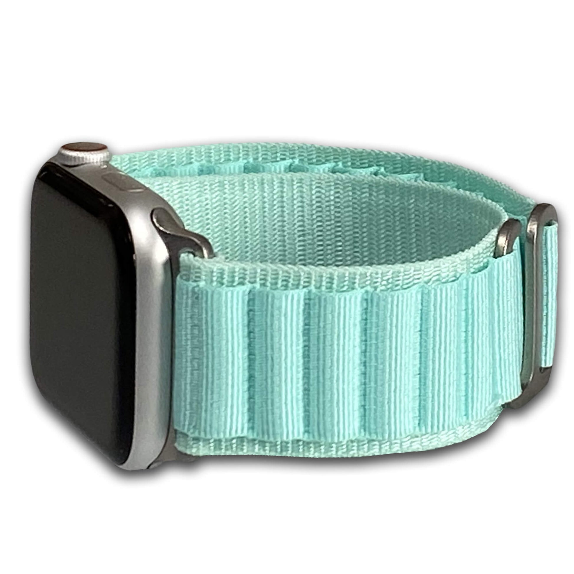 Light Green Alpine Loop Nylon Watch Band Compatible with Apple Watch