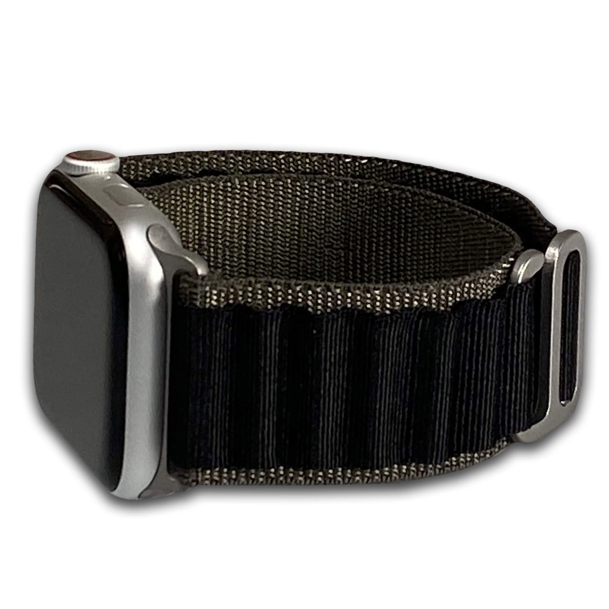 Apple Watch Olive-Black Alpine Loop Nato Strap – NATO