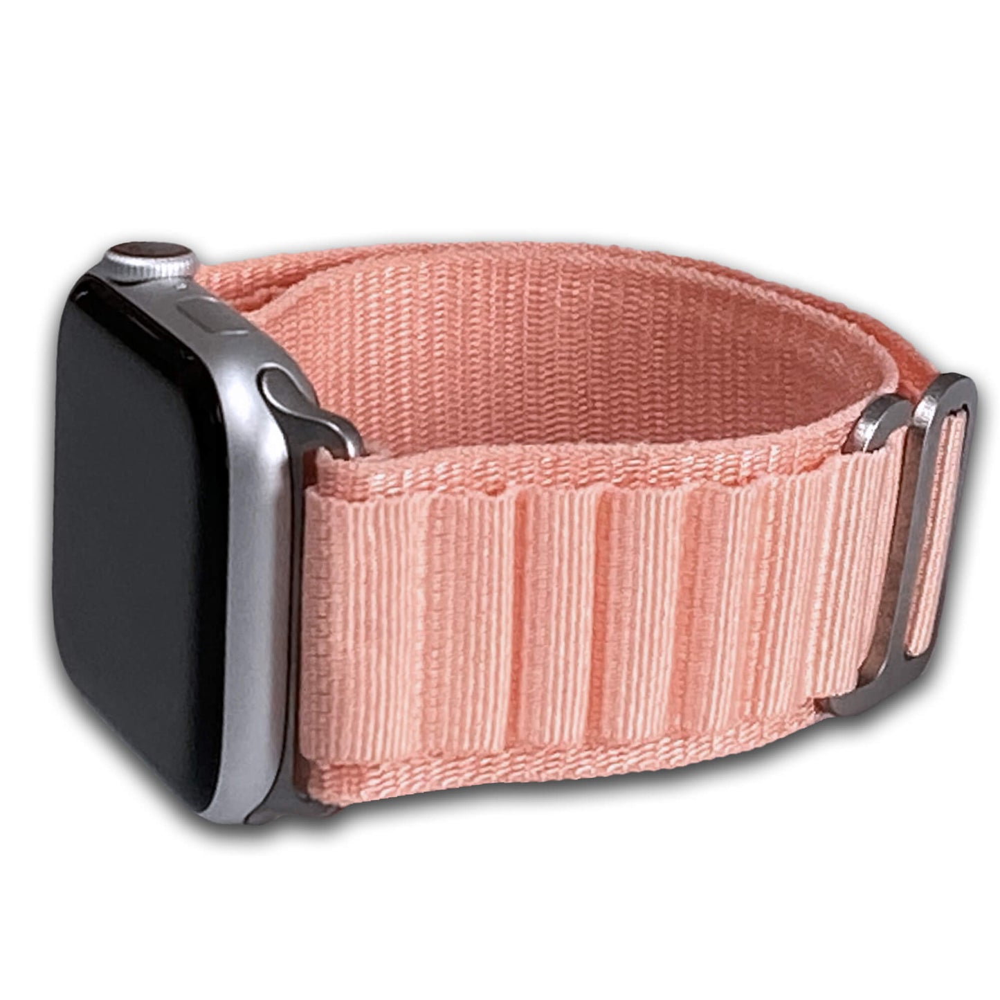 Pink Alpine Loop Nylon Watch Band Compatible with Apple Watch