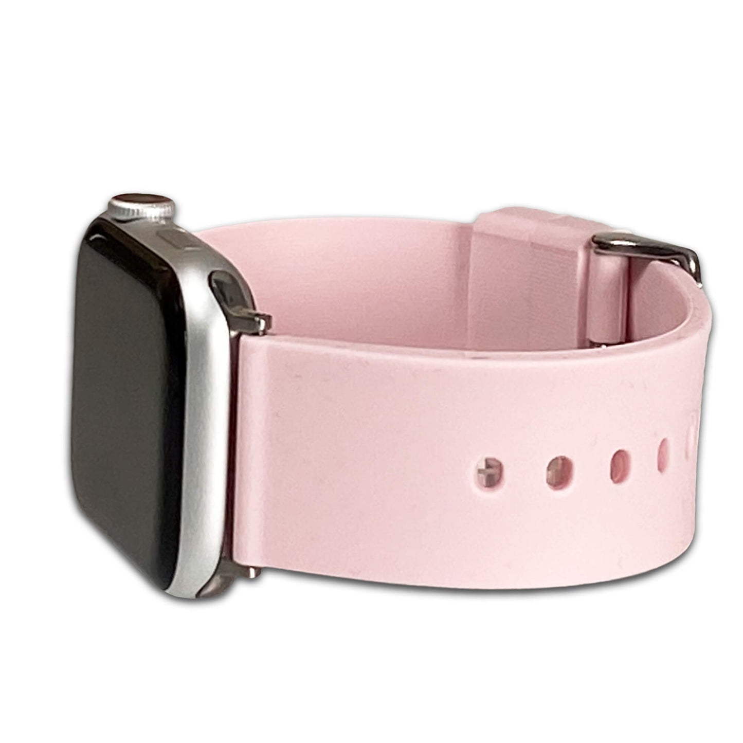 Pink Casual Silicone Apple Watch Band