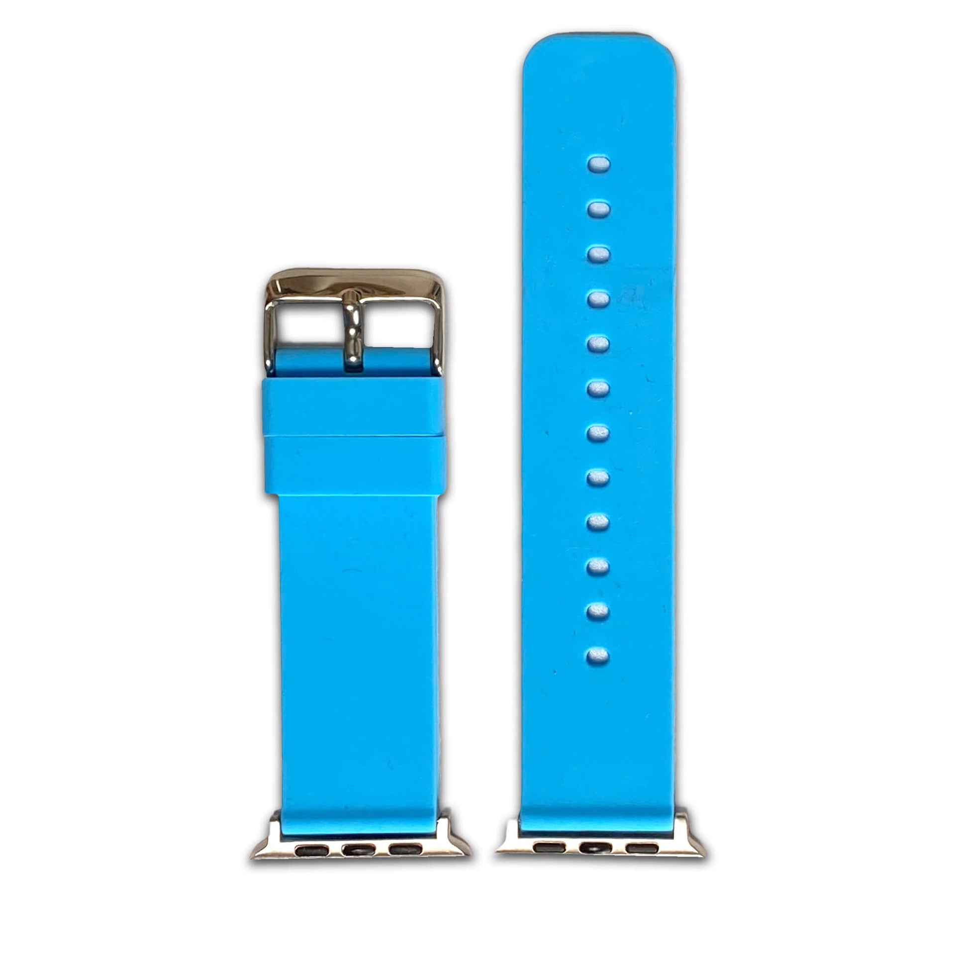 Sky Blue Casual Silicone Apple Watch Band