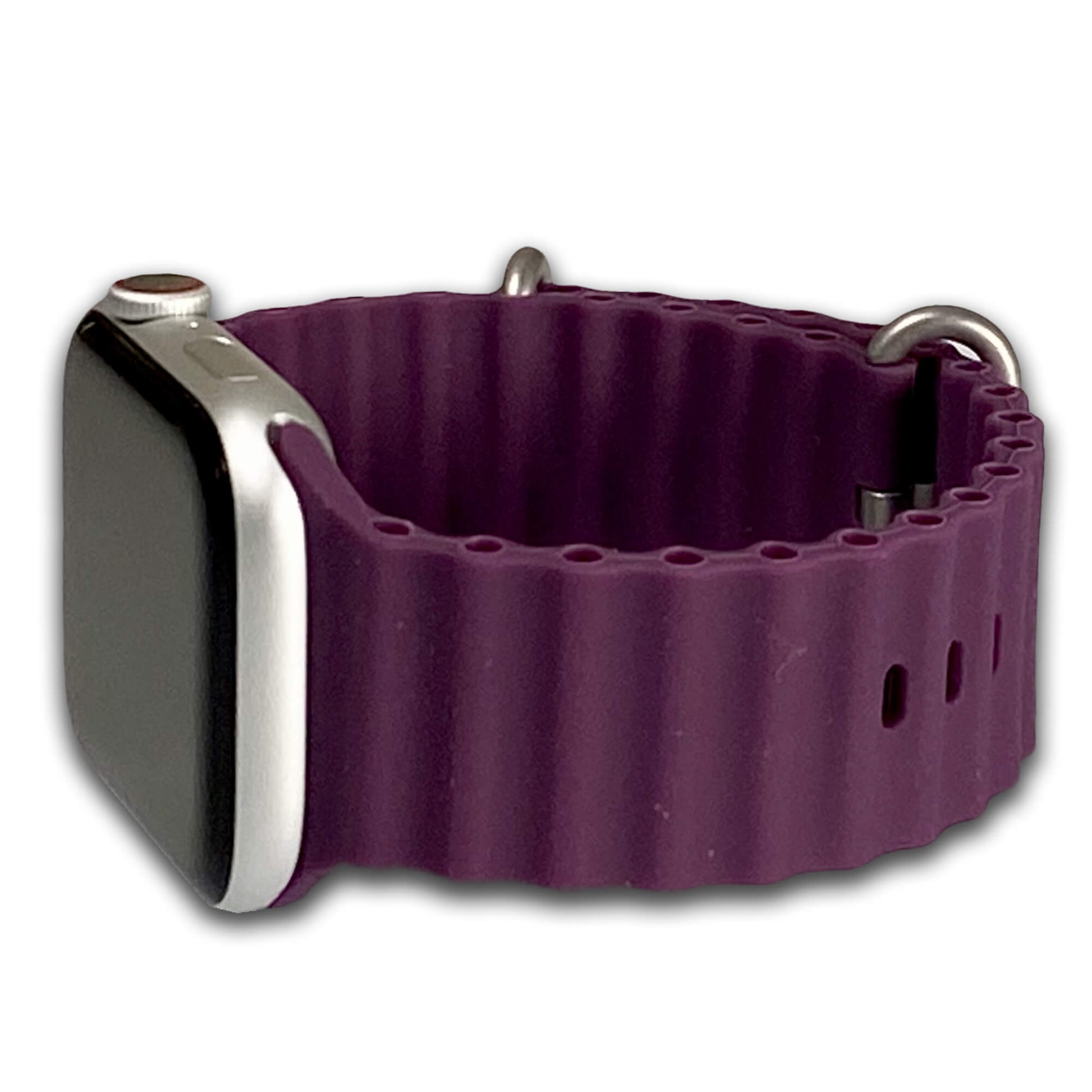 Purple Ocean Style Silicone Apple Watch Band