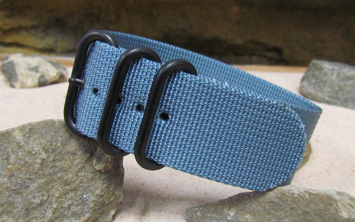 Baltic Z3™ Ballistic Nylon Watch Strap w/ PVD Hardware 26mm