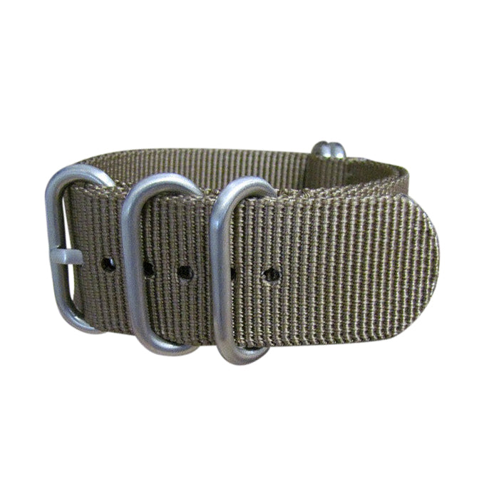 Berenger Z5™ Ballistic Nylon Watch Strap w/ Brushed SS Hardware