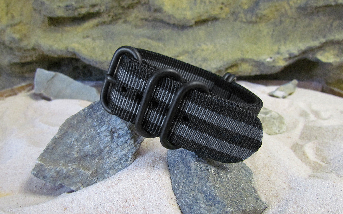 Black-Ops II XII Z5™ Ballistic Nylon Watch Strap w/ PVD Hardware