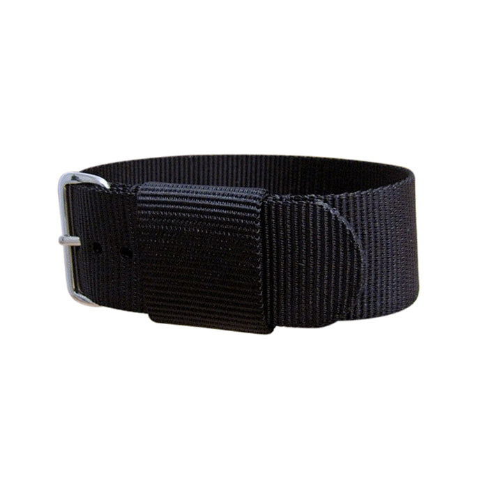 Black Ops RAF Military Style Watch Strap w/ Polished Hardware