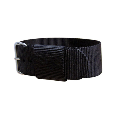 Black Ops RAF Military Style Watch Strap w/ Polished Hardware