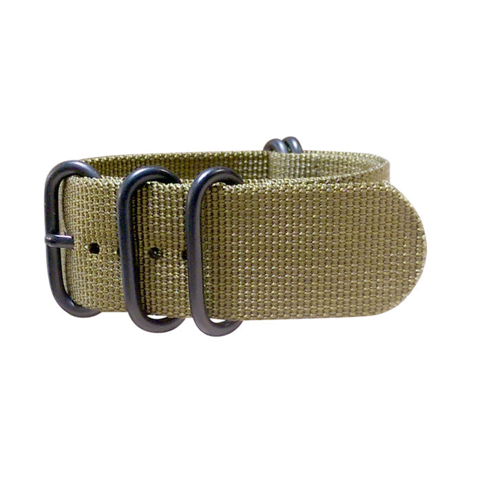 Brigade Z5™ Ballistic Nylon Watch Strap w/ PVD Hardware