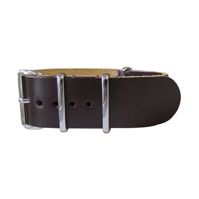 Colt Leather Watch Strap w/ Polished Hardware