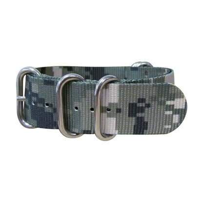 Digital Stealth XII Z5™ Ballistic Nylon Watch Strap w/ Polished Hardware