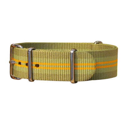 Hannibal Smith Ballistic Nylon Watch Strap w/ Polished Hardware