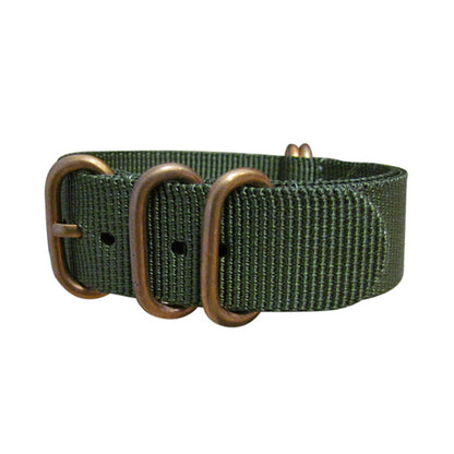 Infantry Z5™ Ballistic Nylon Watch Strap w/ Bronze Hardware