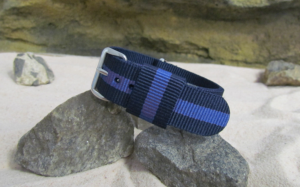 Nightingale RAF Military Style Watch Strap w/ Polished Hardware 18mm