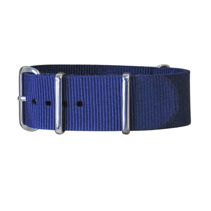 Pacific Ballistic Nylon Watch Strap w/ Polished Hardware