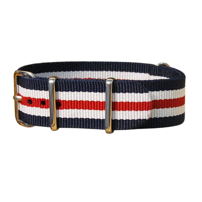 Patriot II Ballistic Nylon Watch Strap w/ Polished Hardware