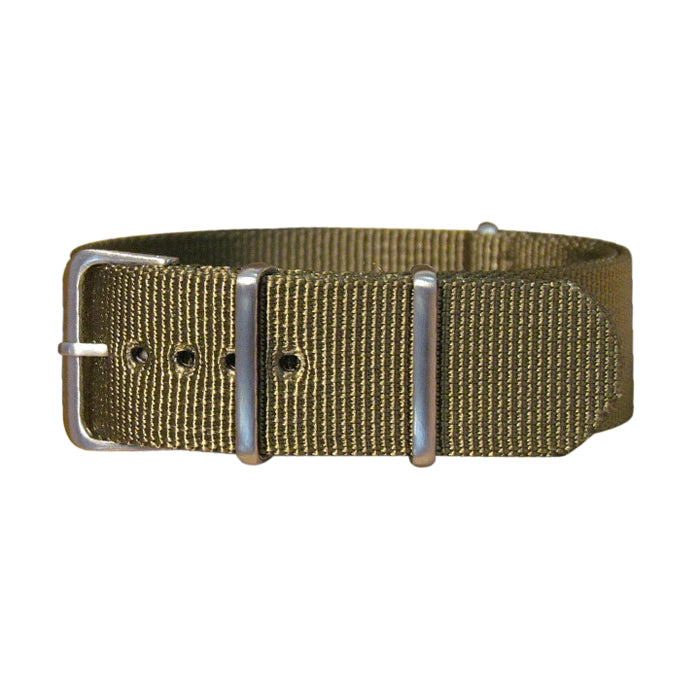 Private XII Ballistic Nylon Watch Strap w/ Brushed Hardware