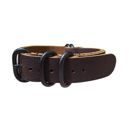 Rancher Z5™ Leather Watch Strap w/ PVD Hardware