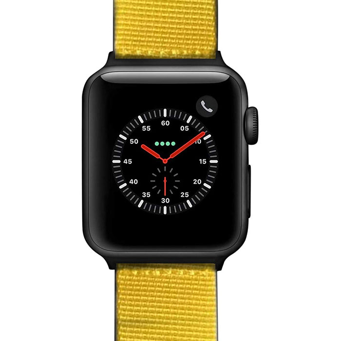 Sunburst Two Piece Ballistic Nylon Watch Band | Compatible with Apple Watch